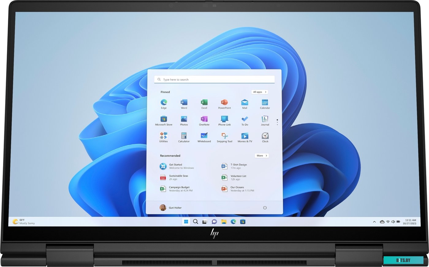 Ноутбук HP Envy x360 15-fh0004ci 8F920EA