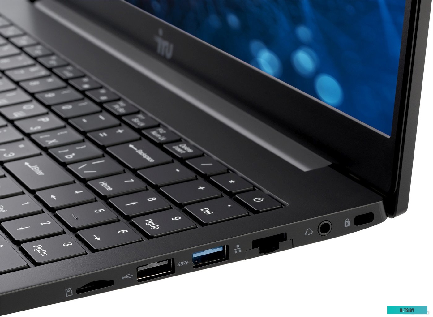 Ноутбук IRU Калибр 15TLI Core i3 1115G4 16Gb SSD512Gb Intel UHD Graphics 15.6" IPS FHD (1920x1080) Free DOS black WiFi BT Cam 7200mAh (1871671)