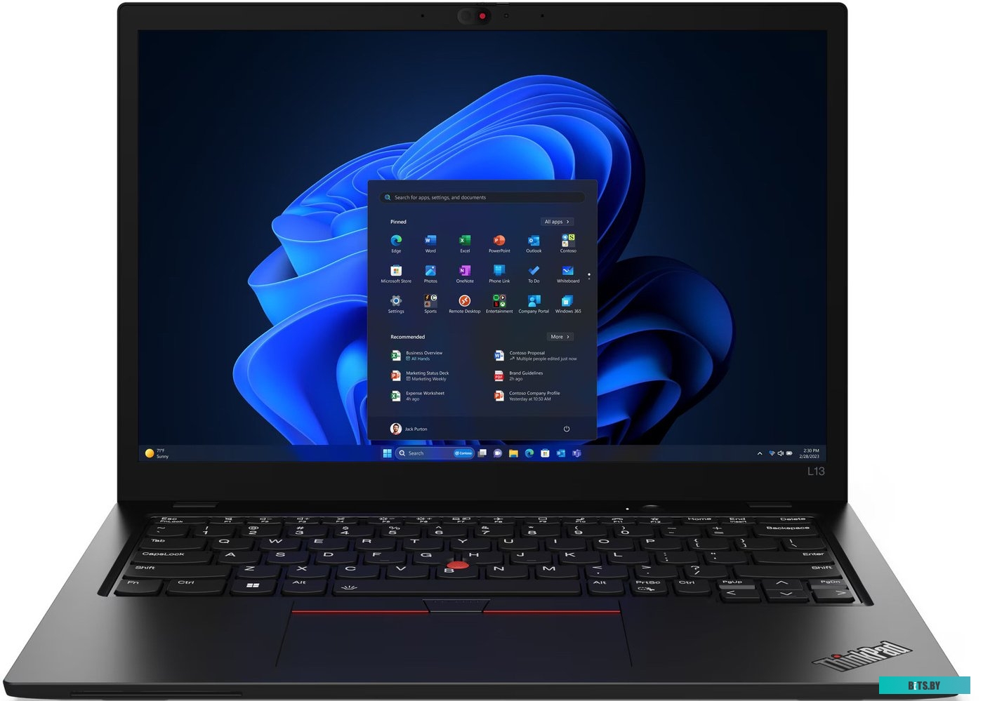 Ноутбук/ Lenovo ThinkPad L13 13.3" WUXGA AG 21LCS3B800