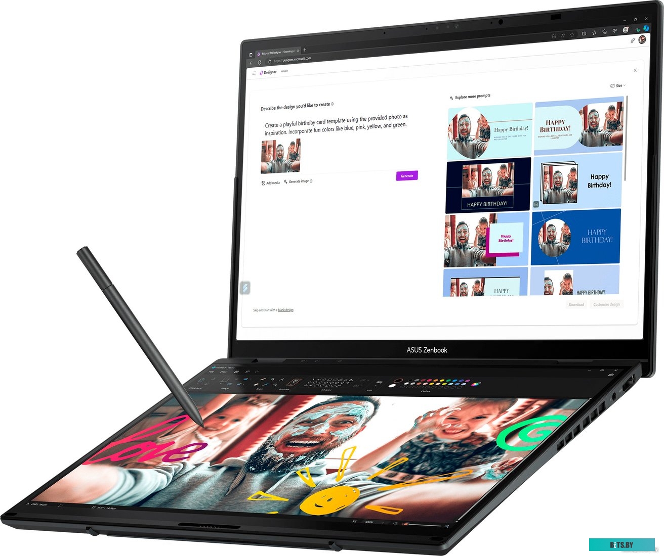 Ноутбук ASUS Zenbook Duo UX8406MA-PZ051W
