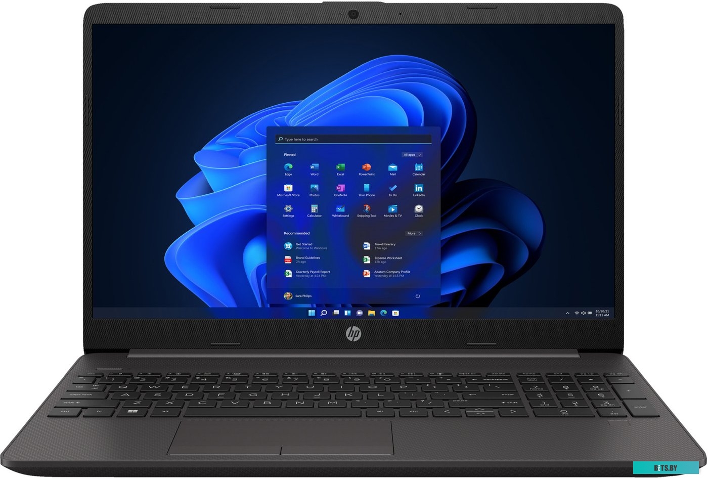 Ноутбук HP 255 G9 Ryzen 5 5625U 8Gb SSD256Gb AMD Radeon 15.6" IPS FHD (1920x1080)/ENGKBD Windows 11 Professional dk.silver WiFi BT Cam (9E931AT)