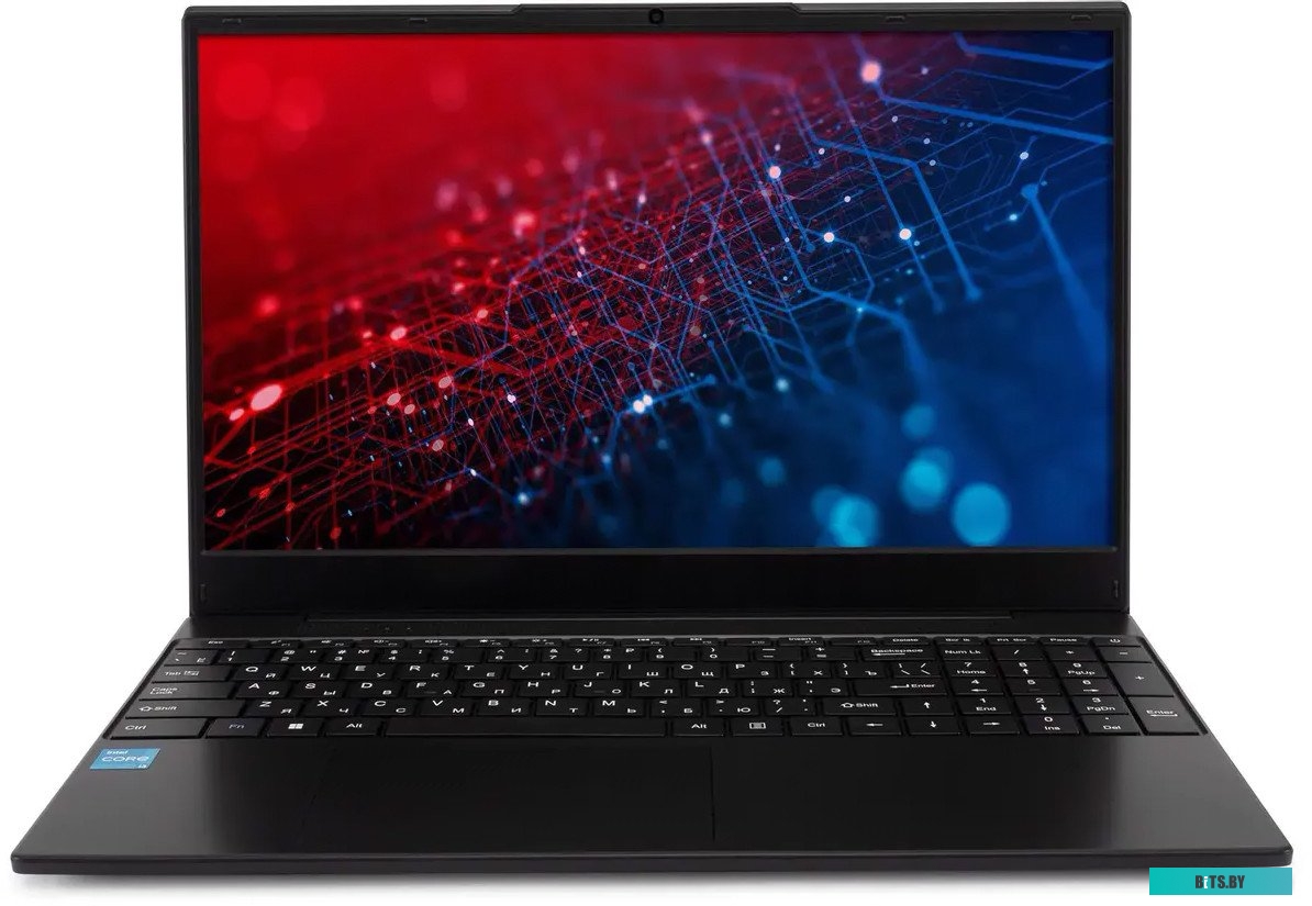 Ноутбук IRU Калибр 15TLG Core i5 1155G7 8Gb SSD512Gb Intel UHD Graphics G7 15.6" IPS FHD (1920x1080) noOS black WiFi BT Cam 4000mAh (1987987)