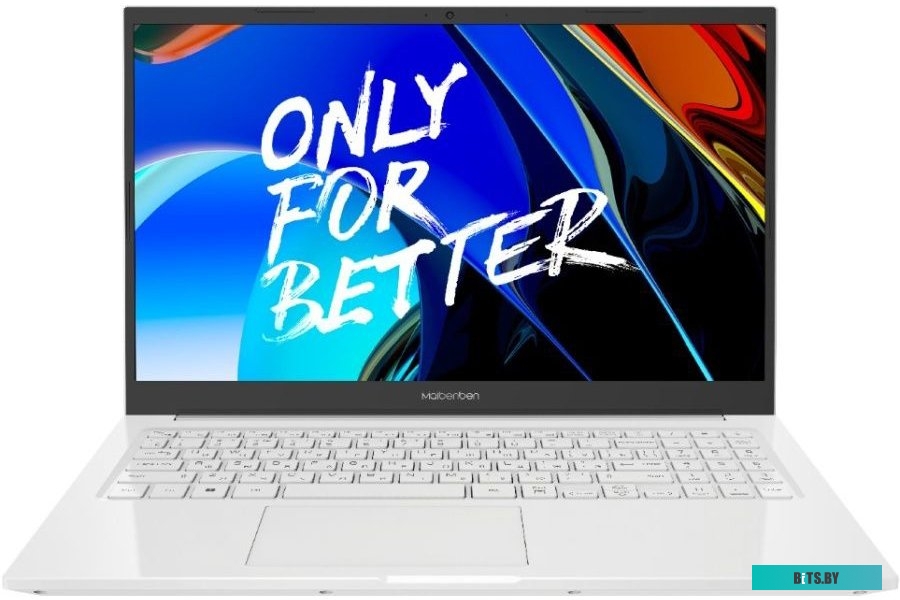 MAIBENBEN M555 Ryzen 5 5500U 16Gb SSD 512Gb AMD Radeon Graphics 15,6 FHD IPS Cam 49Вт*ч Linux Белый M5551SF0LWRE0