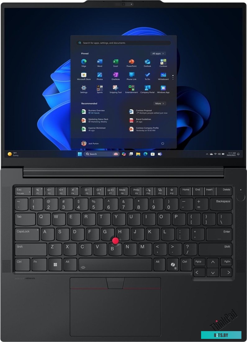 Ноутбук Lenovo ThinkPad E14 G7 Black (21SX004UFW) 21SX004UFW