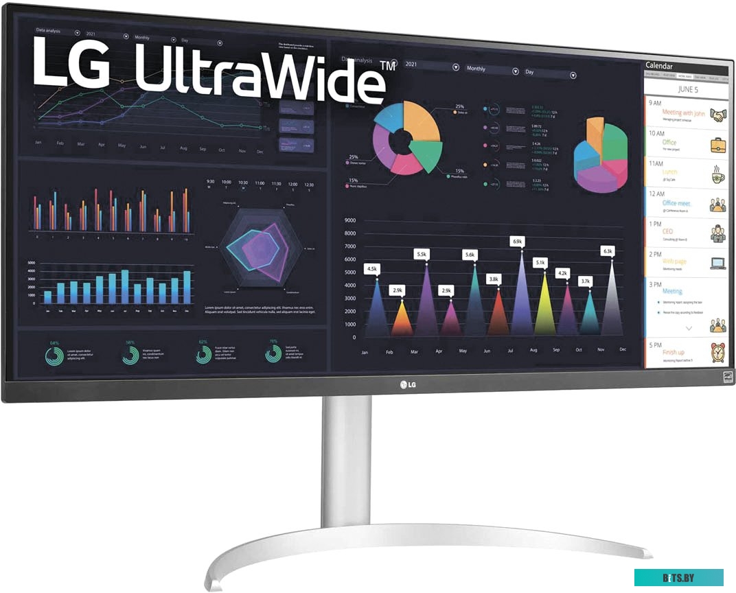 Монитор LG 34WQ650-W