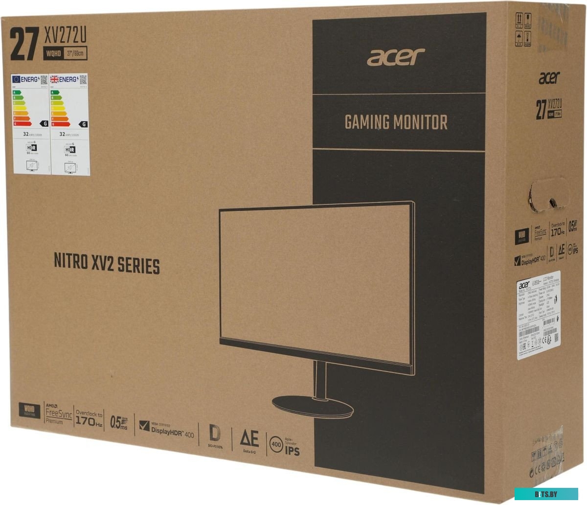 Монитор ACER Nitro XV272UV3bmiiprx UM.HX2EE.307