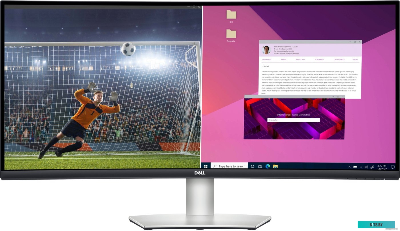 Монитор Dell 34 Curved USB-C S3423DWC