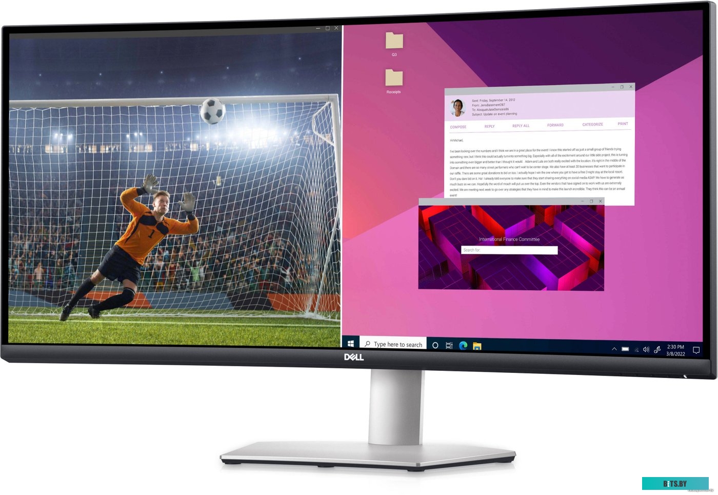 Монитор Dell 34 Curved USB-C S3423DWC