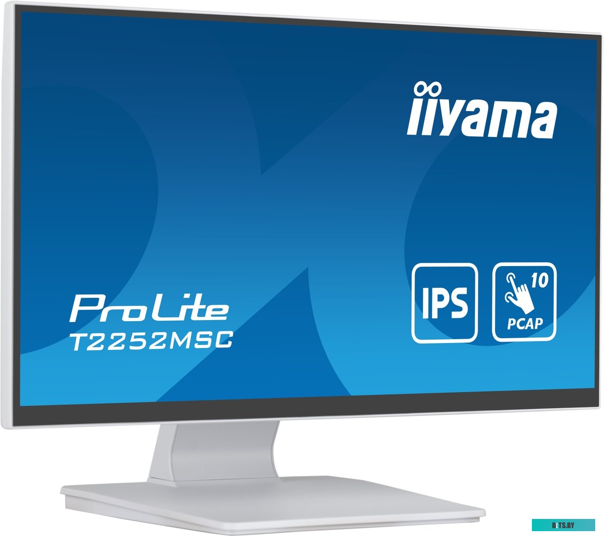 T2252MSC-W2 Монитор Iiyama 21.5" ProLite T2252MSC-W2 белый IPS LED 5ms 16:9 HDMI M/M матовая 250cd 178гр/178гр 1920x1080 DP FHD USB Touch 4.5кг