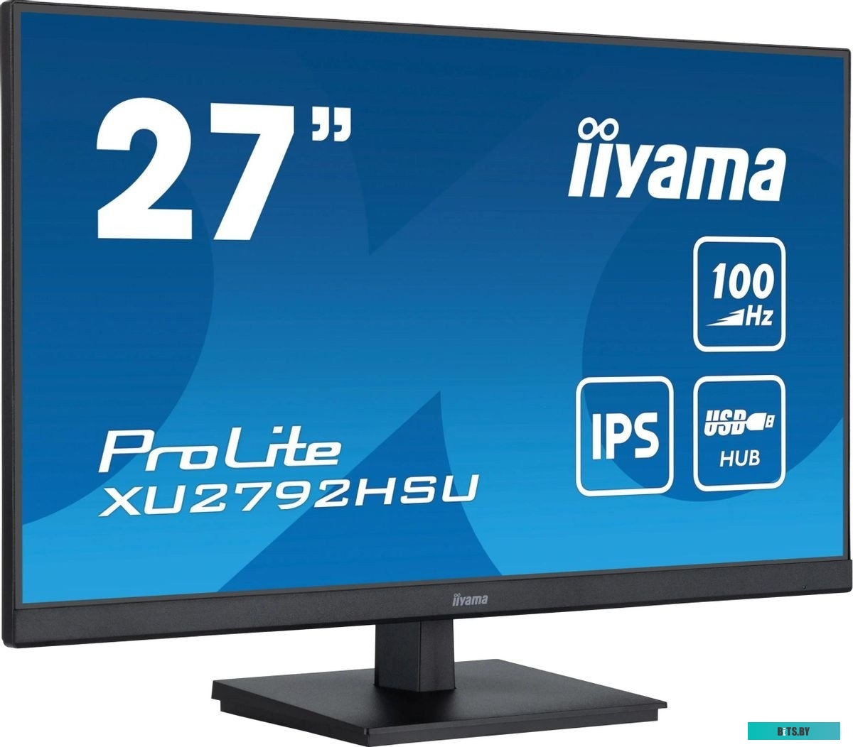 XU2792HSU-B6 Монитор Iiyama 27" ProLite XU2792HSU-B6 черный IPS LED 0.4ms 16:9 HDMI M/M матовая 1000:1 250cd 178гр/178гр 1920x1080 100Hz DP FHD USB 4.