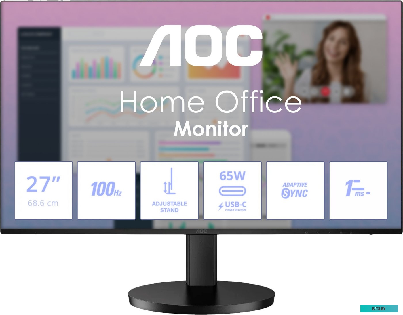 Монитор AOC Q27B3CF2