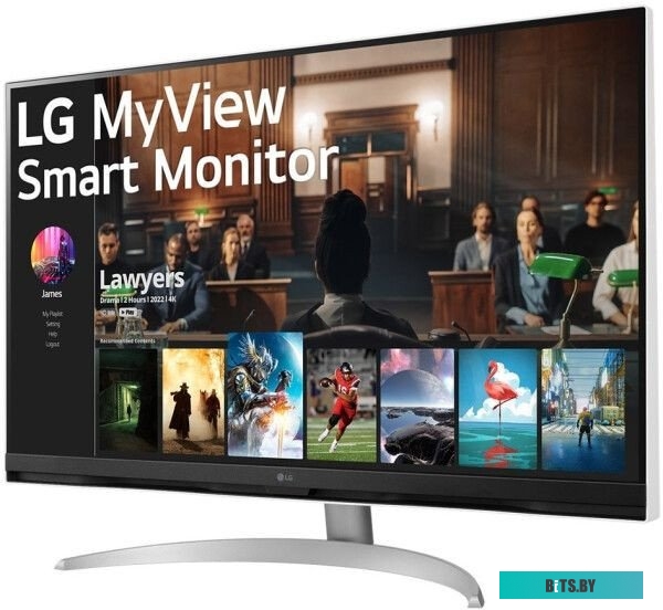 Smart монитор LG MyView Smart Monitor 32SQ700S-W