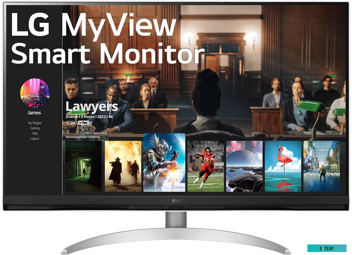 Монитор LG MyView Smart 32SQ700S-W