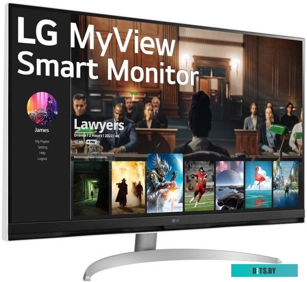 Smart монитор LG MyView Smart Monitor 32SQ700S-W
