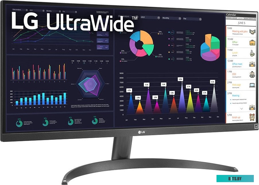 Монитор LG UltraWide 29WQ500-B