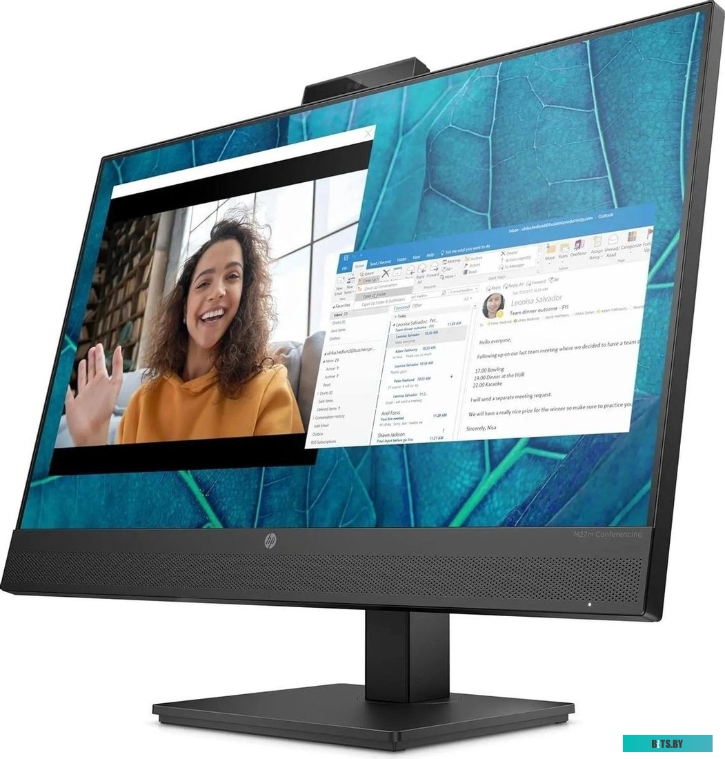 Монитор HP 27" Conferencing M27m черный 678U8AS