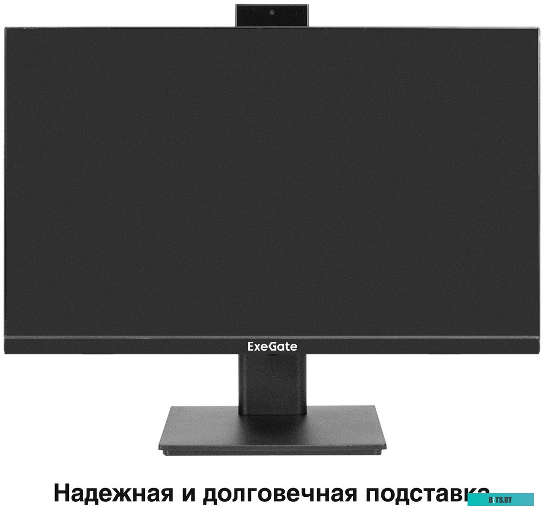 Монитор со встроенной веб-камерой и аудио выходом 23.8" ExeGate SuperView EA2400A EX298879RUS