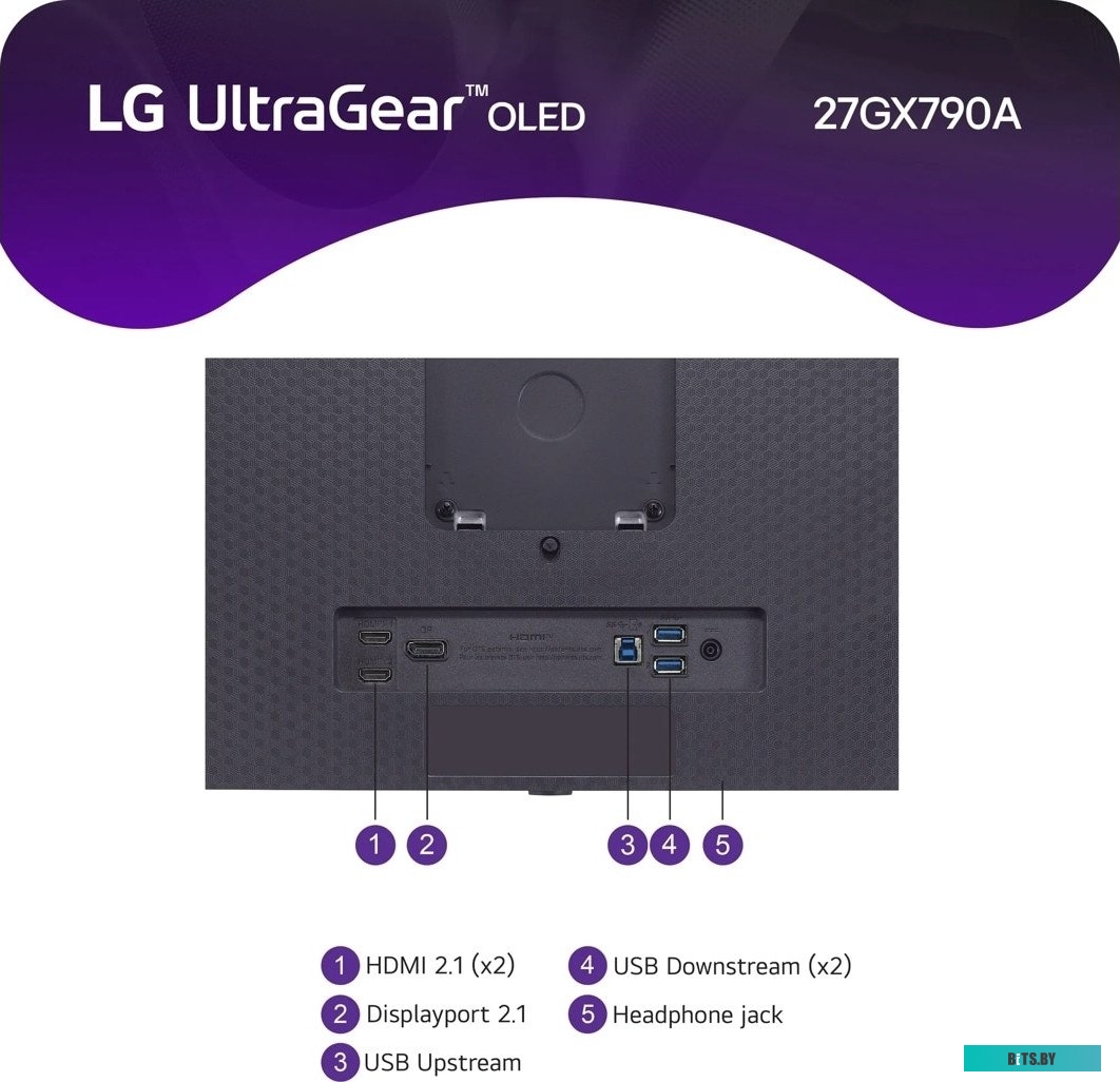 Игровой монитор LG UltraGear OLED 27GX790A-B