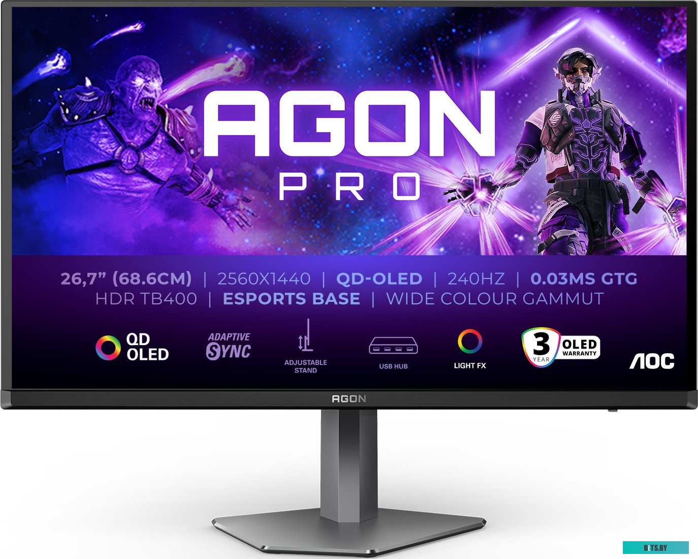 Игровой монитор AOC Agon Pro AG276QZD2