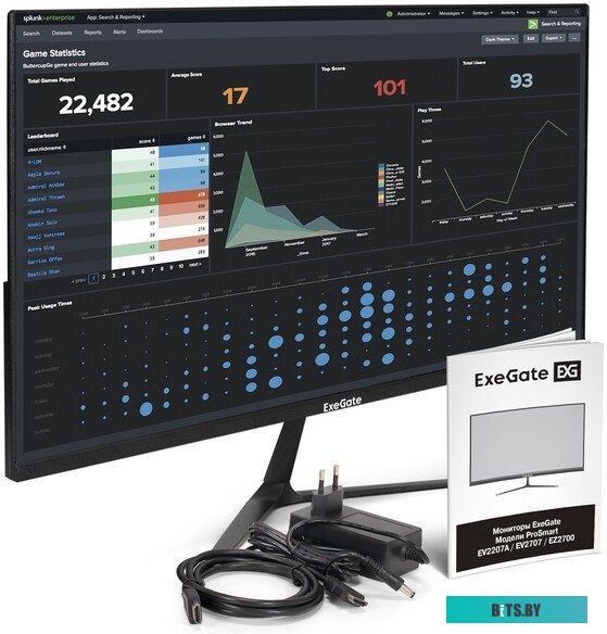 Монитор 27" ExeGate ProSmart EZ2700 EX299035RUS