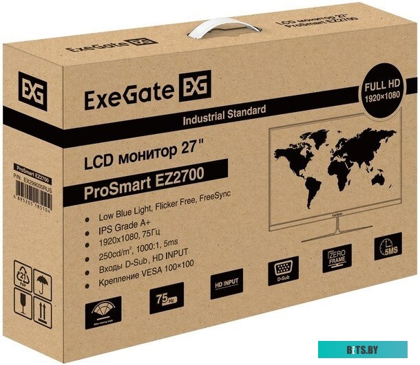 Монитор 27" ExeGate ProSmart EZ2700 EX299035RUS