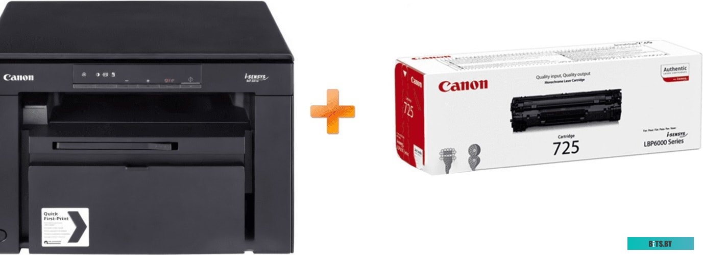 МФУ Canon i-SENSYS MF3010 + 1 картридж