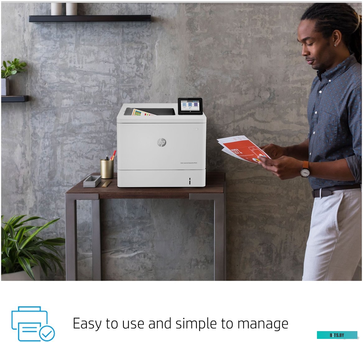 Принтер HP Color LaserJet Enterprise M555dn 7ZU78A