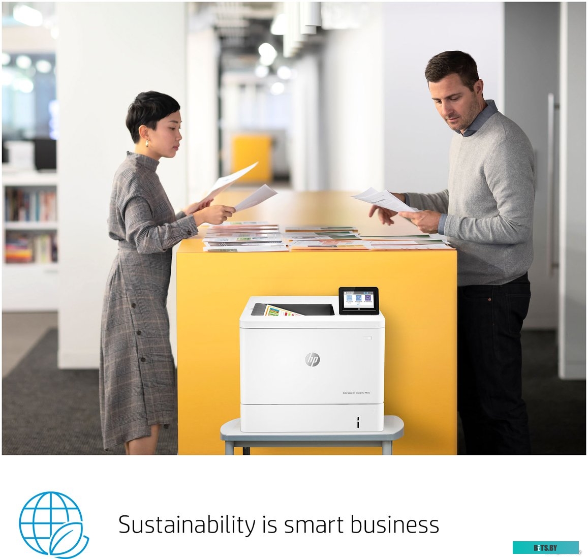 Принтер HP Color LaserJet Enterprise M555dn 7ZU78A