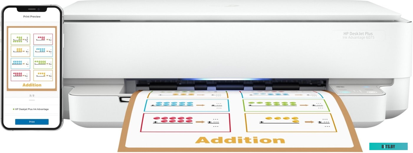МФУ HP DeskJet Plus Ink Advantage 6075 5SE22C