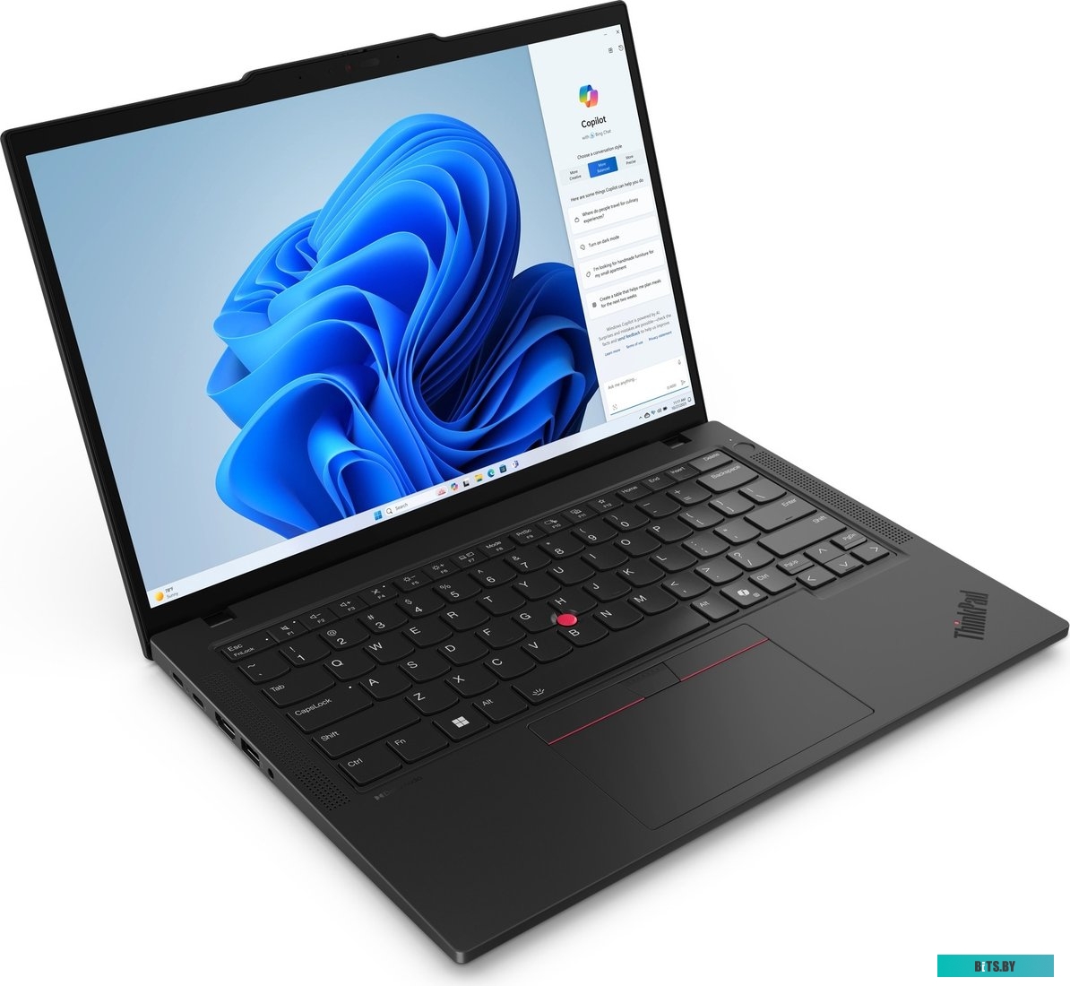 Ноутбук Lenovo ThinkPad T14s G3  14" WUXGA, Intel Core i5-1240P, 16Gb, 512Gb SSD, no ODD, Intel Iris Xe  Graphics , Win11 Pro, черный(21BSA01QCD)*