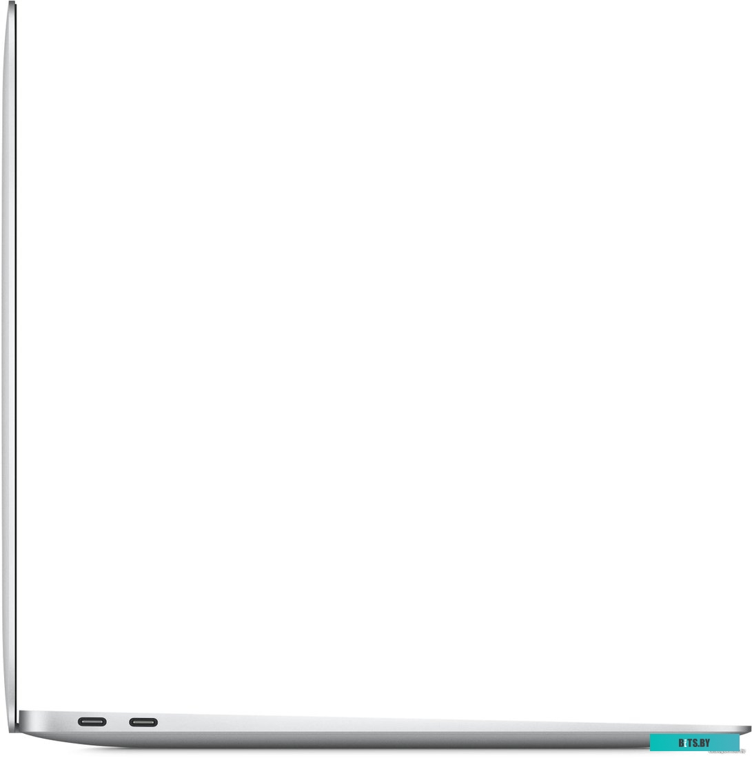 MGN93ZP/A Ноутбук Apple MacBook Air A2337 M1 8 core 8Gb SSD256Gb/7 core GPU 13.3" IPS (2560x1600) Mac OS silver WiFi BT Cam (MGN93ZP/A)
