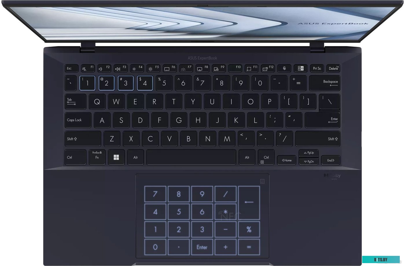 90NX05W1-M00NH0 Ноутбук Asus ExpertBook B9 B9403CVA-KM0498X Core i5 1335U 16Gb SSD1Tb Intel Iris Xe graphics 14" OLED WQXGA+ (2880x1800) Windows 11 Pr