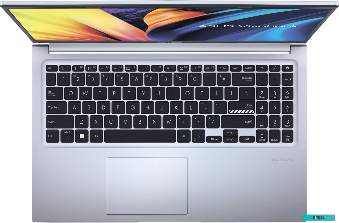 90NB0VX2-M01M40 Ноутбук ASUS VivoBook Series X1502ZA-BQ1088 15.6" 1920x1080/Intel Core i5-12500H/RAM 16Гб/SSD 512Гб/Intel Iris Xe Graphics/ENG|RUS/DOS