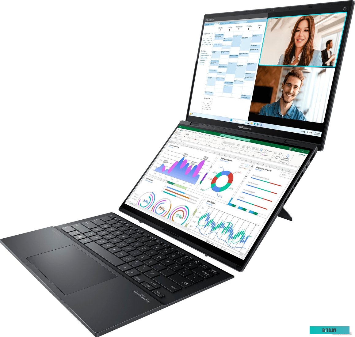 Ноутбук ASUS Zenbook Pro 14 Duo UX8406MA-QL339W 90NB12U1-M00HW0