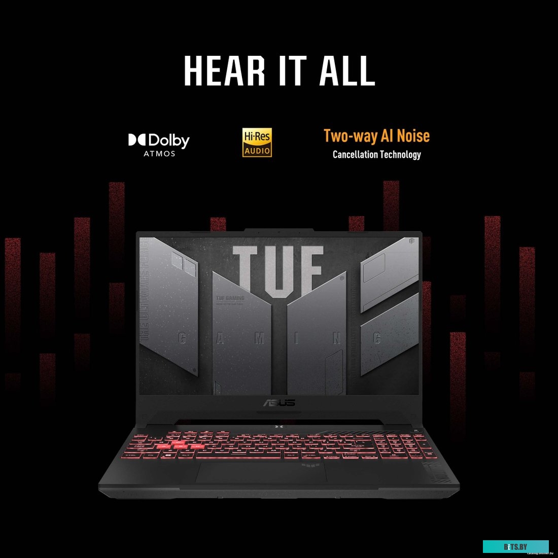 Ноутбук ASUS TUF Gaming A15 FA507UV-LP027 90NR0I25-M001D0