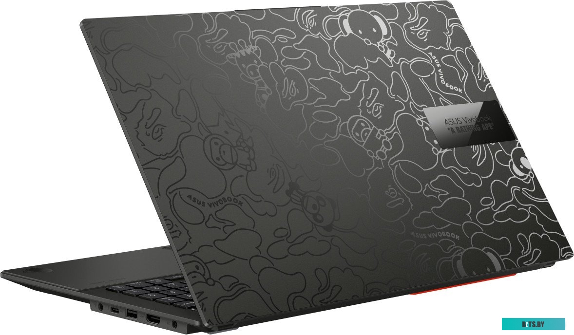 Ноутбук ASUS VivoBook S 15 K5504VA i5-13500H 16Gb SSD 512Gb Iris Xe Graphics 15,6 2.8K OLED 75Вт*ч Win11 Черный (BAPE Edition) K5504VA-MA344W 90NB0ZK5