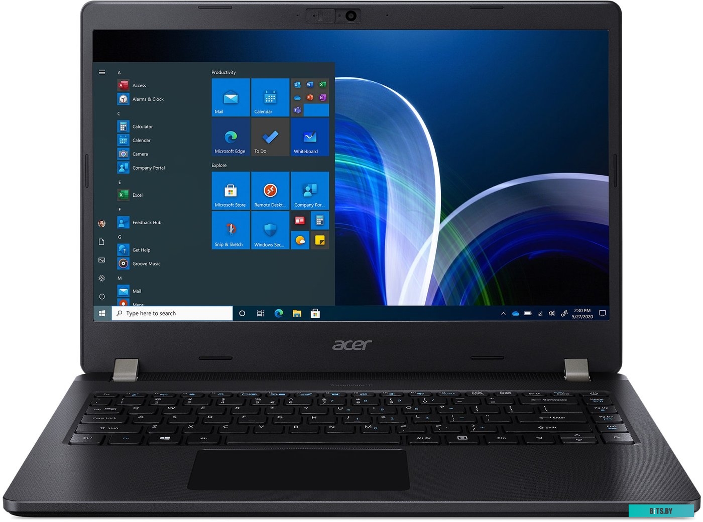 TMP214-41 G2 Ryzen3 Ноутбук Acer TravelMate TMP214-41 G2 Ryzen3 PRO 5450U, черный