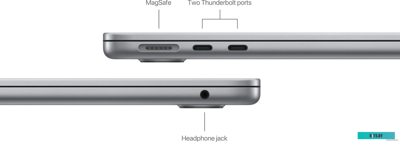 MRXP3JA/A Ноутбук Apple MacBook Air A3113 M3 8 core 8Gb SSD512Gb/10 core GPU 13.6" IPS (2560x1664) Mac OS grey space WiFi BT Cam (MRXP3JA/A)
