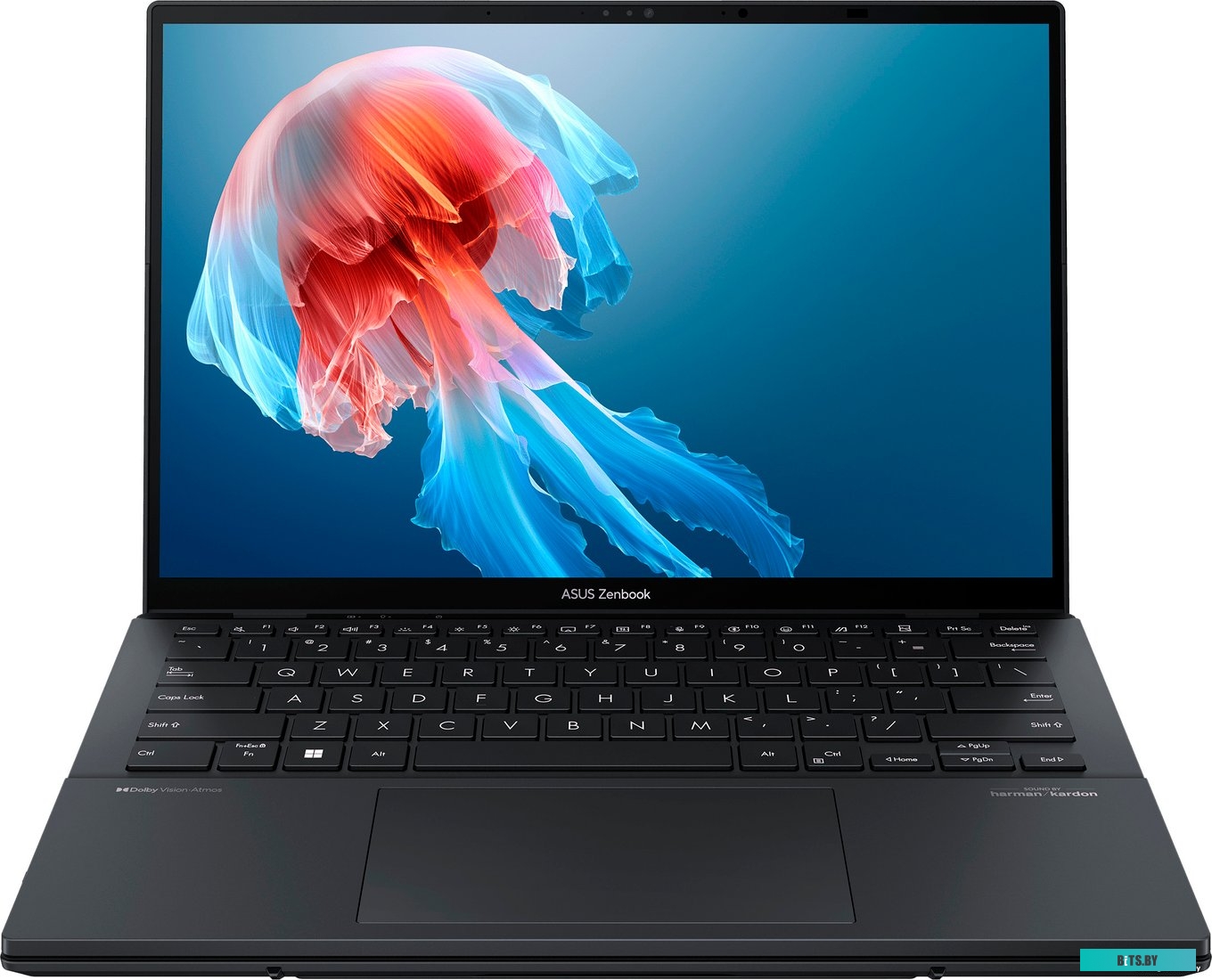 90NB12U1-M00HV0 Ноутбук Asus ZenBook Duo UX8406MA-QL338W Core Ultra 7 155H 16Gb SSD1Tb Intel Arc 14" OLED Touch FHD+ (1920x1200) Windows 11 Home grey 