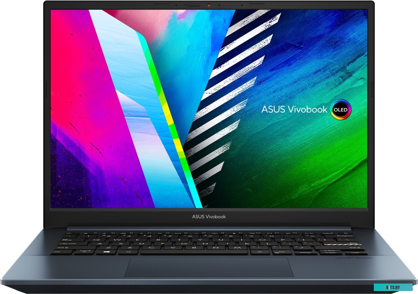 90NB0VZ2-M00860 Ноутбук ASUS Vivobook Pro 14 OLED M3401QA-KM015 Ryzen 7 5800H/16Gb/SSD512Gb/14"/2.8K (2880 x 1800)/noOS/Quiet Blue (90NB0VZ2-M00860)