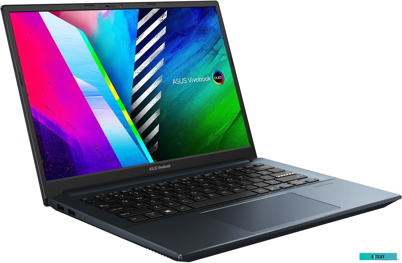 90NB0VZ2-M00860 Ноутбук ASUS Vivobook Pro 14 OLED M3401QA-KM015 Ryzen 7 5800H/16Gb/SSD512Gb/14"/2.8K (2880 x 1800)/noOS/Quiet Blue (90NB0VZ2-M00860)