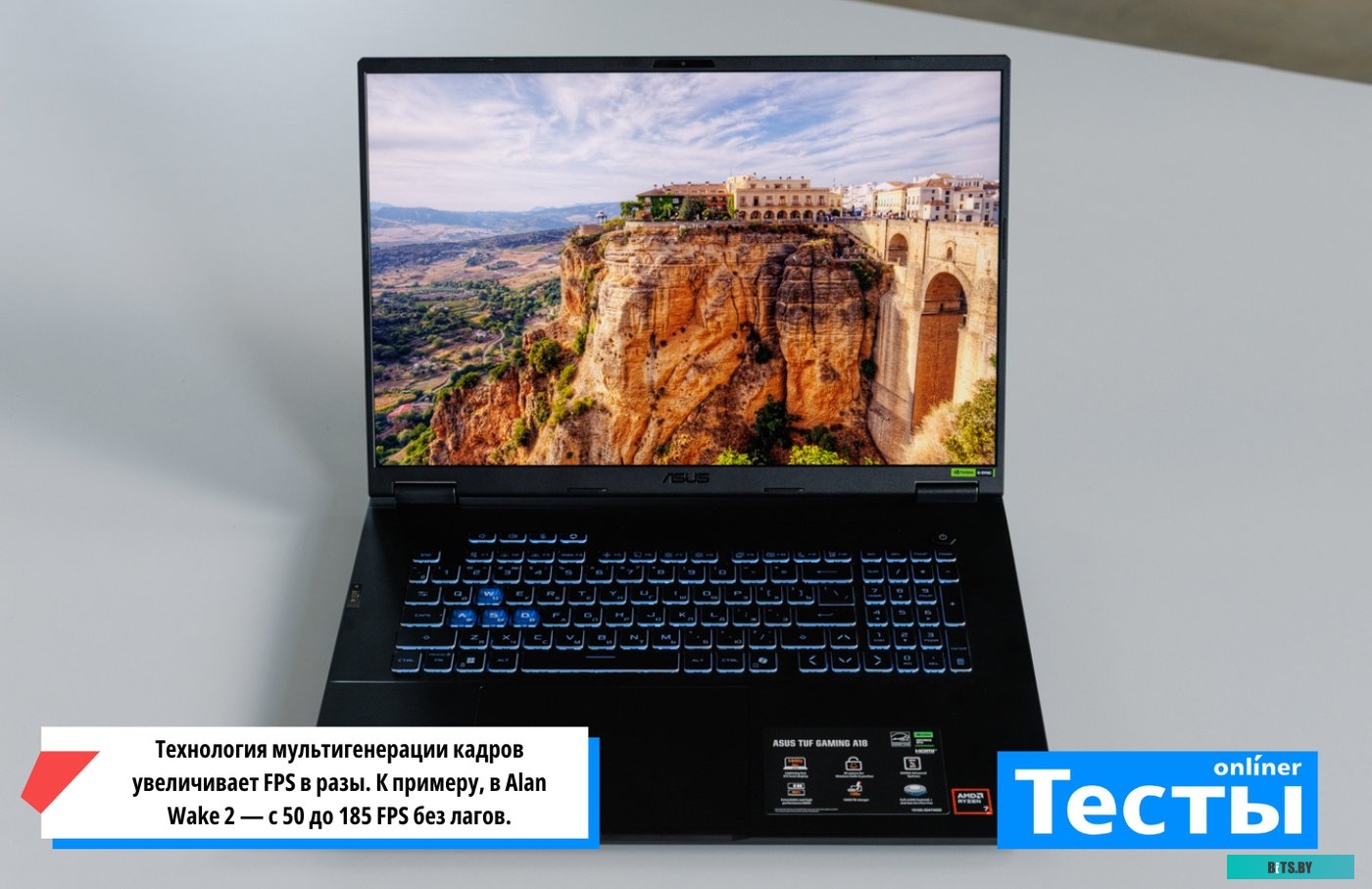Ноутбук ASUS TUF Gaming A18 FA808UP-S8051 90NR0NL1-M002U0_Win11P