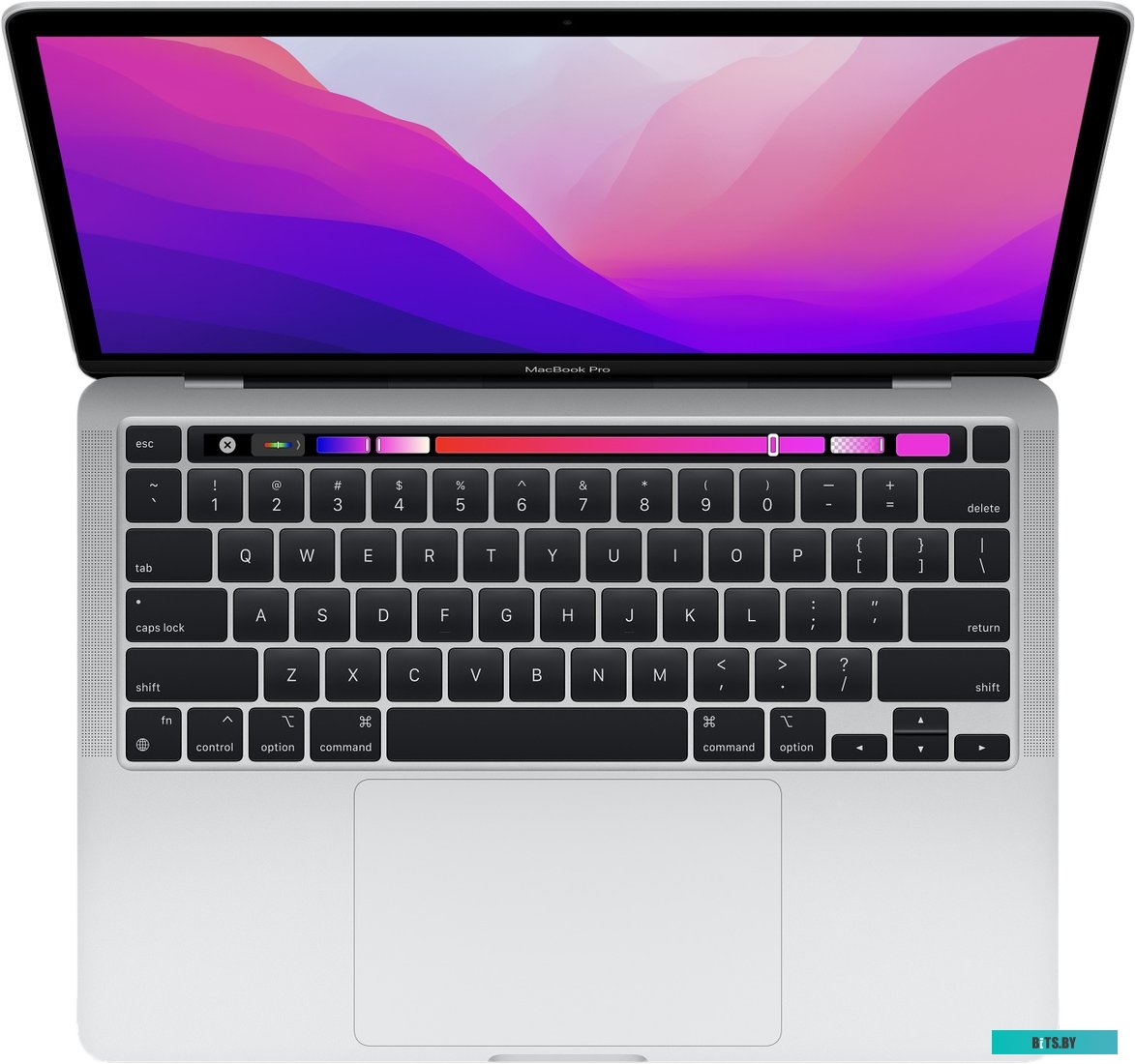 MNEQ3LL/A Ноутбук Apple MNEQ3LL/A MacBook Pro 13.3" A2338 M2 8 core 8Gb SSD512Gb/10 core GPU IPS (2560x1600)/ENGKBD Mac OS silver WiFi BT Cam (Английс