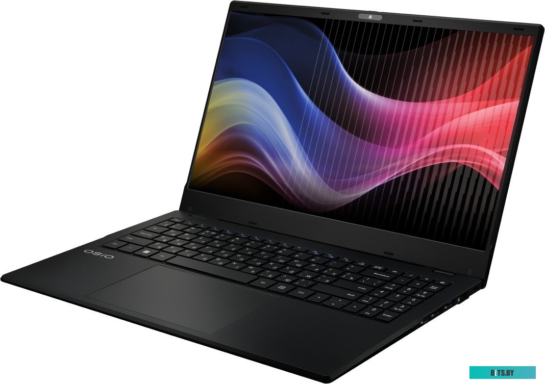 B150I-009B Ноутбук Osio FocusLine B150i-009b Intel N N100 8Gb SSD512Gb Intel UHD Graphics 15.6" IPS FHD (1920x1080) noOS black WiFi BT Cam 5000mAh