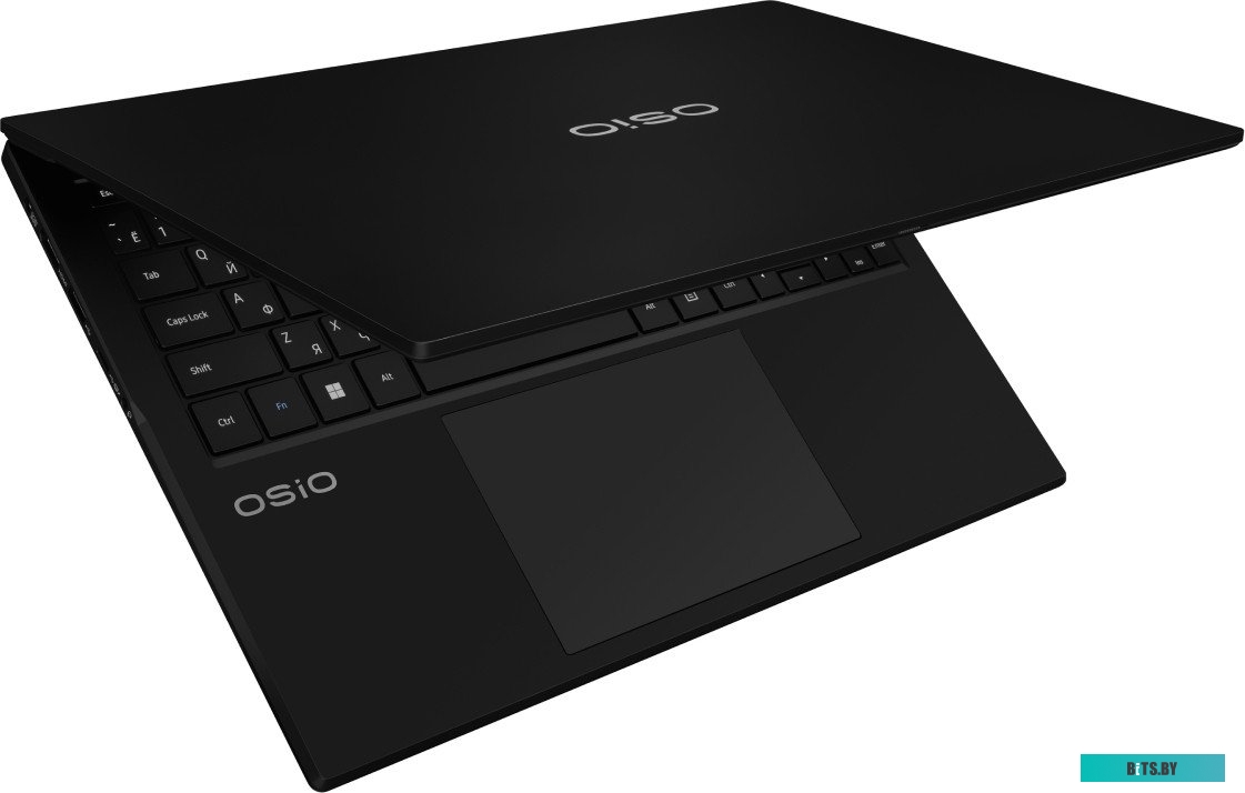 B150I-009B Ноутбук Osio FocusLine B150i-009b Intel N N100 8Gb SSD512Gb Intel UHD Graphics 15.6" IPS FHD (1920x1080) noOS black WiFi BT Cam 5000mAh