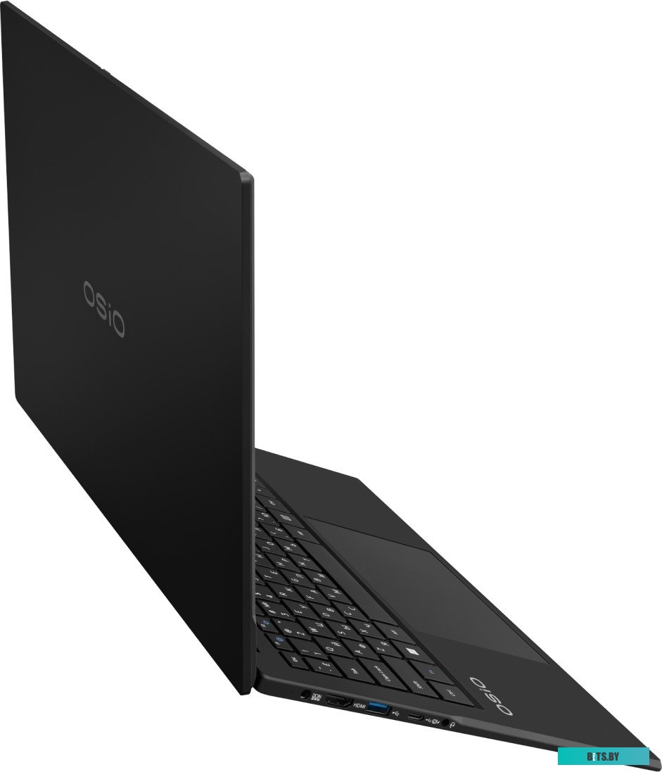 B150I-009B Ноутбук Osio FocusLine B150i-009b Intel N N100 8Gb SSD512Gb Intel UHD Graphics 15.6" IPS FHD (1920x1080) noOS black WiFi BT Cam 5000mAh