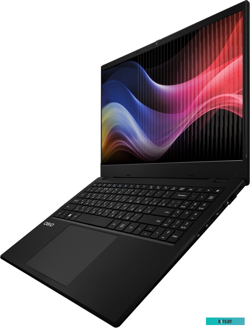 B150I-009B Ноутбук Osio FocusLine B150i-009b Intel N N100 8Gb SSD512Gb Intel UHD Graphics 15.6" IPS FHD (1920x1080) noOS black WiFi BT Cam 5000mAh