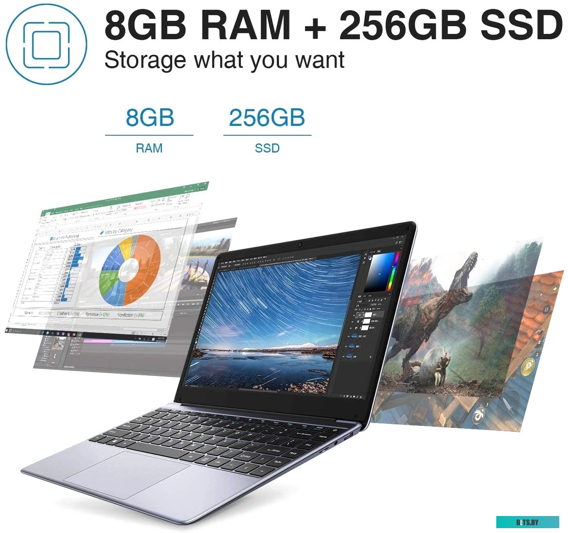 Ноутбук Chuwi HeroBook Pro CWI514-iN40208G256G