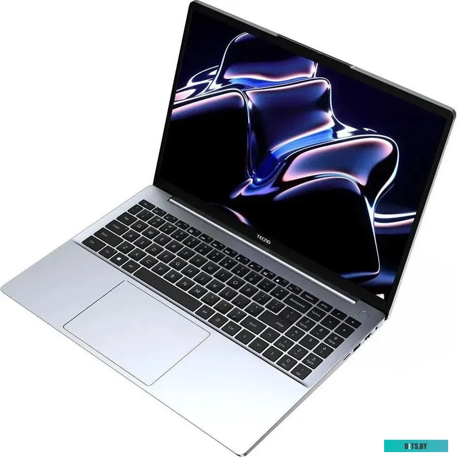 K16AS Ноутбук TECNO MegaBook K16AS 16", IPS, Intel Core i5 1235U 1.3ГГц, 10-ядерный, 16ГБ LPDDR4, 512ГБ SSD,  Intel Iris Xe graphics, Windows 11 Home,