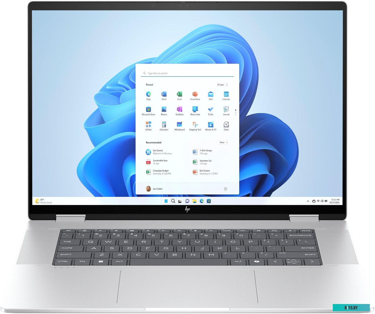 Ноутбук HP Envy x360 16-ac0009ci Core Ultra 7 B09JNEA
